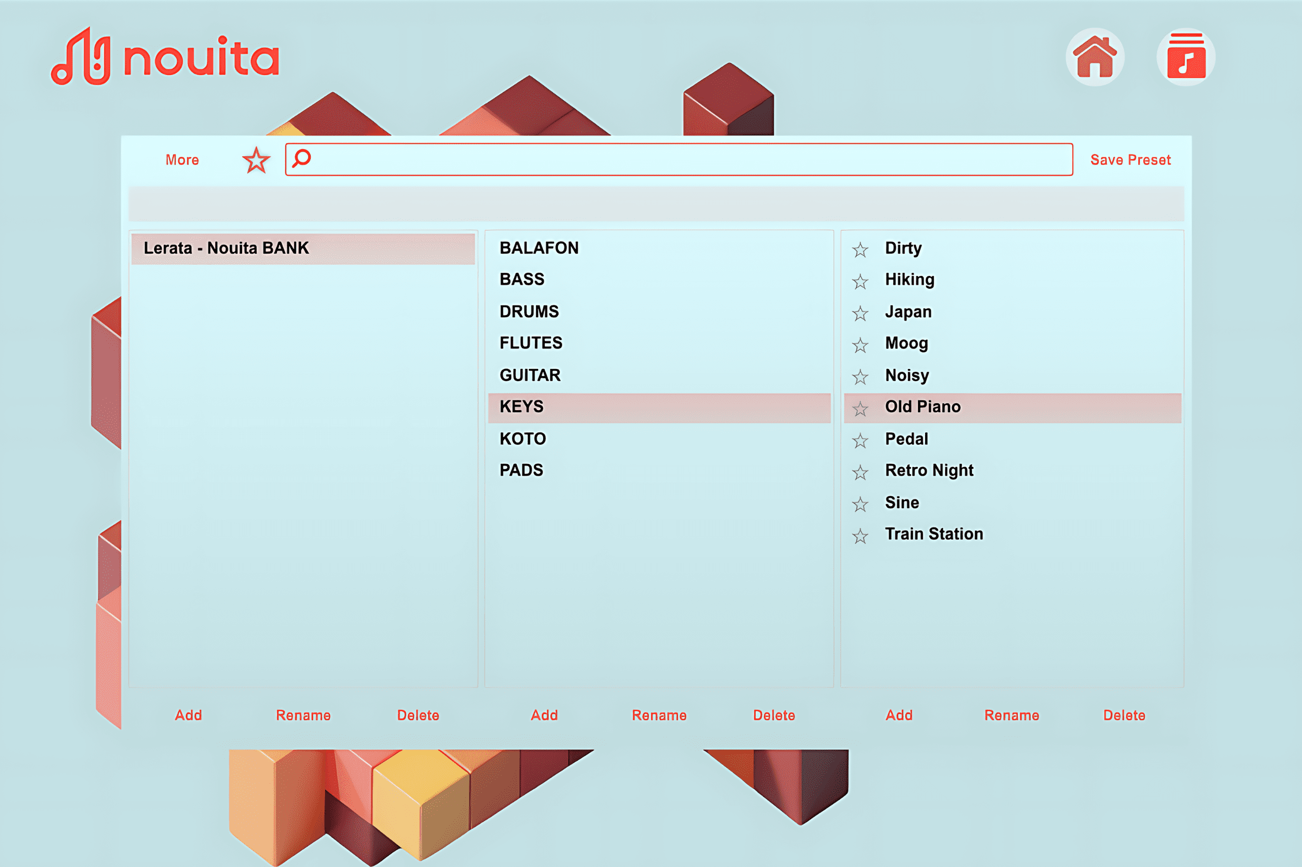 Lerata VST - Presets Browser