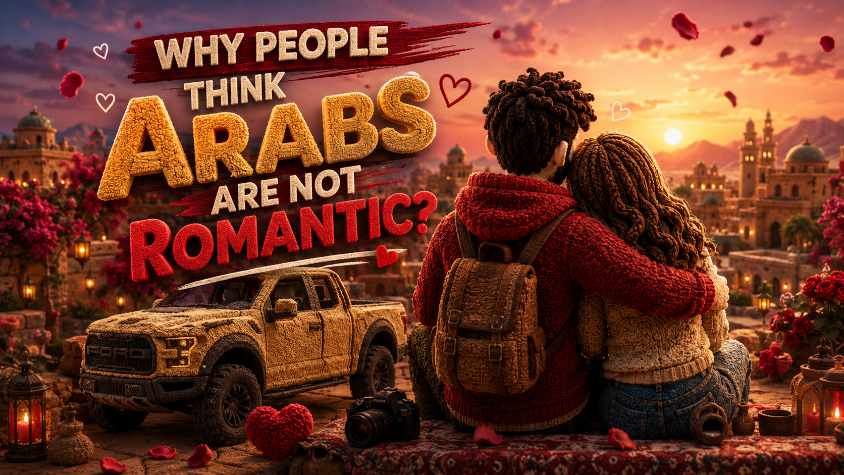 Romantic Arabian sunset thumbnail